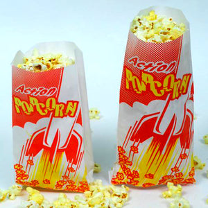 Bags – Paper Sleeves 2.0 oz - Uncle Bob's Popcorn