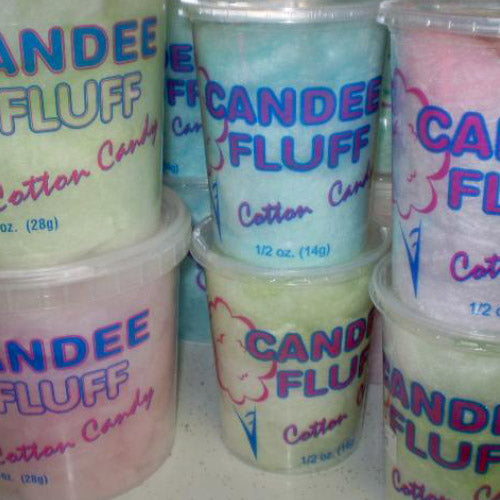 Tubs of Cotton Candy - Uncle Bob's Popcorn